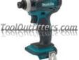 "
Makita LXDT04Z MAKLXDT04Z 18V LXT Lithium-Ion Cordless Impact Driver (Tool Only)
Features and Benefits:
Makita built motor develops 1,420 in lbs of torque
0 - 2300 rpm for a variety of applications
Built in LED light illuminates the work area
Soft grip
