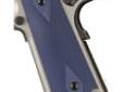 "
Hogue 01453 1911 Government/Commander 9/32"" Thick Grips Aluminum Checkered Matte Blue Anodized
Hogue Extreme Series Aluminum grips are precision machined from solid billet stock Aerospace grade 6061 T6 aluminum. Carefully engineered and sized for