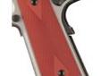 "
Hogue 01452 1911 Government/Commander 9/32"" Thick Grips Aluminum Checkered Matte Red Anodized
Hogue Extreme Series Aluminum grips are precision machined from solid billet stock Aerospace grade 6061 T6 aluminum. Carefully engineered and sized for