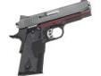 "
Crimson Trace LG-401 P4 1911 Government/Commander Pro Front Activation, Carbon
The LG-401 P4 Pro Custom Carbon Fiber pattern LaserGrips are a beautiful addition to our line-up for the 1911 Government and Commander sizes, and feature a stylish carbon