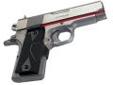 "
Crimson Trace LG-404 1911 Officer's/Compact/Defender Overmold Wrap, Front Activation
The LG-404 LaserGrips are the flagship model in our line-up for the 1911 Officer's Compact and Defender sizes, and feature rugged hard polymer side-panels with a rubber