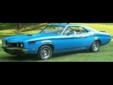 1971 Mercury Cyclone Spoiler, Exterior: Blue, Interior: White, 429 Cobra-Jet V-8, ram-air induction, 4-speed manual transmission, factory air-conditioned, bucket seats, console, front and rear spoilers, factory original Mercury only ralley wheels,