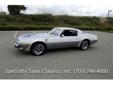 Price: $14990
Make: Pontiac
Model: Firebird
Year: 1975
Mileage: 154411
This 1975 Pontiac Firebird two door coupe (Stock # B8024) is available in our Benicia, CA showroom and any inquiries may be directed to us at 707-748-4000 or via email at