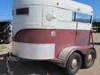 .
1986 2 Horse Straight Load W-W Trailer
$850
Call (719) 694-5106 ext. 33
True Value Trailers
(719) 694-5106 ext. 33
635 Shoop Dr ,
Penrose, CO 81240
1986 2 Horse W-W Trailer
Straight Load
Bumper Pull
Rubber mats
Saddle rack
Vehicle Price: 850
Odometer: