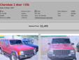 1990 Jeep Cherokee Automatic transmission SUV Gasoline I6 4L OHV engine Red exterior Gray interior 4WD 90 2 door
22683ca7d8804f97b6b6310f029f2d17