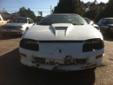 1994 Chevrolet Camaro Z28 White with Grey Cloth Interior
Power Windows and Locks, Cruise, TIlt, and Alloy Wheels
This Camaro is not running due to ignition problems! A great track project car or rebuilding endeavour!!
NO RESONABLE OFFER WILL BE REFUSED!!