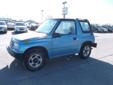 Price: $2063
Make: Geo
Model: Tracker
Color: Blue
Year: 1994
Mileage: 106186
Check out this Blue 1994 Geo Tracker Base with 106,186 miles. It is being listed in Lake City, IA on EasyAutoSales.com.
Source: