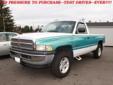 .
1996 Dodge Ram 1500
$4995
Call (425) 743-4999
Gasoline Alley
(425) 743-4999
22400 Hwy 99,
Gasoline Alley Opening!, WA 98026
96 DODGE 4X4 TRUCK JUST IN TIME FOR WINTER!!!!! GREAT SOLID TRUCK AND GREAT LOOKING!!! COME IN AND TAKE IT FOR A TEST DRIVE!!!!