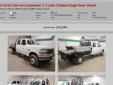 1996 Ford F-350 XL CREW CAB FLATBED 4WD Truck 4 door Automatic transmission Gray interior White exterior Diesel 7.3 LITER POWERSTROKE DIESEL engine
Call Mike Willis 720-635-2692
55fffe6b27ce4ce0982f4bdf53b91124
