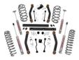Have one new Rough Country 4" Suspension Lift Kits that fits 1997-2006 Jeep Wrangler TJ models for $500.00 ($538.00 w/tax) CASH. This kit includes front and rear coil springs, front and rear lower tubular control arms, transfercase drop kit, front and