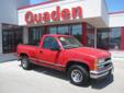 Quaden Motors
W127 East Wisconsin Ave., Â  Okauchee, WI, US -53069Â  -- 877-377-9201
1997 Chevrolet 1500
Price: $ 3,970
No Service Fee's 
877-377-9201
About Us:
Â 
Since 1966 Quaden Motors has proudly sold and serviced vehicles in the Lake Country area. As a