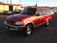 1997 Ford Expedition Eddie Bauer
Exterior Red. InteriorGray.
174,446 Miles.
4 doors
Four Wheel Drive
SUV
Contact Felten Motors 541-375-0622
138 NW Garden Valley Blvd., Roseburg, OR, 97470
Vehicle Description
1997 Ford Expedition Eddie Bauer Sport Utility