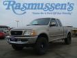 Â .
Â 
1997 Ford F-150
$6000
Call 712-732-1310
Rasmussen Ford
712-732-1310
1620 North Lake Avenue,
Storm Lake, IA 50588
Back in the day the F150 changed everything and has been a world leader since then. Ford changed things with the 3 door Supercab and was