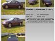 Pontiac Grand Prix GT Automatic Purple 156618 6-Cylinder 3.8 V6 1997 Coupe Zubes Auto 608-558-3704