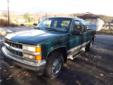 1998 Chevrolet C/K1500 Fleetside - $5,500
4x4 Extended Cab 6.5 ft. box, 5-spd, 6-cyl 200 hp engine, MPG: 15 City20 Highway.,, Green Exterior, Four Wheel Drive, 6 Cylinder Gasoline Engine, Automatic Transmission, AM/FM Stereo w/Tape/CD, Three Door, Pickup,