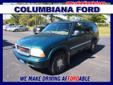 Â .
Â 
1998 GMC Jimmy SLE
$2988
Call (330) 400-3422 ext. 21
Columbiana Ford
(330) 400-3422 ext. 21
14851 South Ave,
Columbiana, OH 44408
1998 GMC Jimmy SLE 4X4.. We make driving affordable.$1,500 below NADA Retail Value$1,500 below NADA Retail Value. NADA,