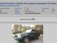 1998 Jeep Grand Cherokee Limited 4WD I6 4L OHV engine Forest Green Pearlcoat exterior SUV 98 Gasoline 4 door Automatic transmission Tan interior
www.mykpmcar.com
f40007ca3dbc4947ae500e33f608b93a