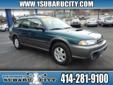 Subaru City
4640 South 27th Street, Â  Milwaukee , WI, US -53005Â  -- 877-892-0664
1998 Subaru Legacy Outback
Low mileage
Price: $ 4,995
Call For a free Car Fax report 
877-892-0664
About Us:
Â 
Subaru City of Milwaukee, located at 4640 S 27th St in