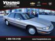 Young Chevrolet Cadillac
Receive a Free Carfax Report! 
866-774-9448
1999 Buick LeSabre Custom
Â Price: $ 3,995
Â 
Contact Used Car Sales at: 
866-774-9448 
OR
Stop by and check out this Great car Â Â  Â Â 
Doors:
4
Mileage:
172091
Transmission:
Automatic