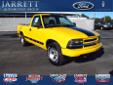 Â .
Â 
1999 Chevrolet S-10 Reg Cab
$5295
Call (877) 821-2313 ext. 181
Jarrett Scott Ford
(877) 821-2313 ext. 181
2000 E Baker Street,
Plant City, FL 33566
Want to stretch your purchasing power? Well take a look at this fantastic-looking and fun 1999