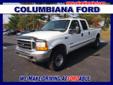 Â .
Â 
1999 Ford F-350 Super Duty XLT
$6988
Call (330) 400-3422 ext. 151
Columbiana Ford
(330) 400-3422 ext. 151
14851 South Ave,
Columbiana, OH 44408
CARFAX: Buy Back Guarantee, Clean Title, No Accident. 1999 Ford Super Duty F-350 SRW. $3,500 below NADA