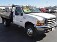Â .
Â 
1999 Ford Super Duty F-450 Reg Cab 4WD
$17995
Call 417-796-0053 DISCOUNT HOTLINE!
Friendly Ford
417-796-0053 DISCOUNT HOTLINE!
3241 South Glenstone,
Springfield, MO 65804
7.3 liter Diesel, many say the best Ford ever made! Set up to work HARD!