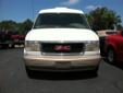SOLD SOLD SOLD SOLD SOLD SOLD SOLD SOLD SOLD SOLD SOLD
1999 GMC Safari High Top Mini-Van White with Tan Leather Interior
Southern Comfort Conversion Package, Second Row Captain Seats and a Rear Bench
Wood Grain, Entertainment Center -- LOADED!!!
Great for