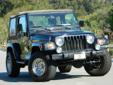 Â .
Â 
1999 Jeep Wrangler
$10991
Call (888) 881-6092
Coast Nissan
(888) 881-6092
12100 Los Osos Valley Road,
San Luis Obispo, CA 94305
JUST WHAT YOU'VE BEEN LOOKING FOR!! 4-WHEEL DRIVE AND SOFT TOP CONVERTIBLE. This 1999 Jeep Wrangler 2dr Sahara is value