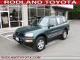 .
1999 Toyota RAV4 Auto 4WD
$5123
Call (425) 344-3297
Rodland Toyota
(425) 344-3297
7125 Evergreen Way,
Everett, WA 98203
Due to customer requests we are offering these vehicles PRE AUCTION to the public. These vehicles have no warranty and have no work
