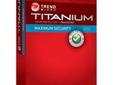 Contact the seller
This is Downloadable Product. The Official Full Version Download link and the License Key for 1 PC which is good for 12 months will be sent by email within 24 Hours. Product Description Strong, fast and easy-to-use Trend Micro Titanium