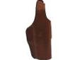 "
Bianchi 14596 19 Thumb snap Holster Plain Tan, Size 05, Right Hand
Ideally angled for concealment or sporting carry, the Thumbsnap carries your handgun high and close to the body, features a wide belt loop for stability, and our no-drag Sight Channel.