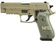 Sig Sauer 220R-45-SCPN P220 Scorpion Pistol .45 ACP 4.4in 8rd FDE for sale at Tombstone Tactical.
The Sig Sauer 220R-45-SCPN P220 Scorpion Pistol in .45 ACP features a 4.4-inch barrel, custom flat dark earth finish, front cocking serrations, SIGLITE night