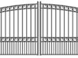 Contact the seller
Brand New Paris Iron Dual Swing Driveway Gate 12' x 6'3" Are you seeking high quality ornamental wrought iron gates without the high price? We have the perfect alternative for you. We offer designs you will not find anywhere else! All
