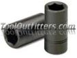 "
S K Hand Tools 46125 SKT46125 1/2"" Drive 6 Point Flip Impact Socket 3/4"" - 13/16""
Features and Benefits:
SureGripÂ® hex design drives the side of the fastener, not the corner
Improved black coating retains more rust preventative compound than black