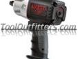 "
AirCat 1150 ACA1150 1/2"" Drive Extreme Power Impact Wrench
Features and Benefits:
Amazing extreme power in a 1/2" dr. impact wrench
The most powerful Twin Hammer Impact on the market
1250 ft/lbs. loosening torque
1,400 BPM (blows per minute)
Patented