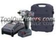 "
Ingersoll Rand W5150-K1 IRTW5150-K1 1/2"" Drive IQv20 Seriesâ¢ Light Duty Cordless Impact Wrench Kit with One Battery
Features and Benefits:
190 ft/lbs maximum torque
All metal drivetrain and hammer mechanism â robust, durable, and optimized for maximum