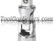 "
KD Tools 81234 KDT81234 1/2"" Drive Spring Universal Joint
"Price: $24.97
Source: http://www.tooloutfitters.com/1-2-drive-spring-universal-joint.html