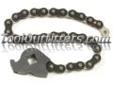 "
KD Tools KDS2595 KDT2595 1/2"" Square Drive Chain Wrench 5/8"" to 5""
Features and Benefits:
Handles parts of most any shape round, square, hexagon and octagon
Turn with 1/2" square drive tools
Caution: Do not use with power tools
Chain length: 16-1/4"