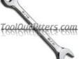"
S K Hand Tools 86416 SKT86416 1/2"" x 9/16"" SuperKromeÂ® Open End Wrench
Features and Benefits:
SuperKromeÂ® finish provides long life and maximum corrosion resistance
Provide access to hard-to-reach fasteners
Designed to be used with chrome 3/8" and