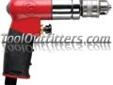 "
Chicago Pneumatic CP7300R CPT7300R 1/4"" Chuck Reversible Air Drill
Features and Benefits:
General purpose, reversible drill
Compact and lightweight for easy handling
Ergonomic rubber grip for comfort and control
Jacob's chuck 1/4" capacity
Planetary