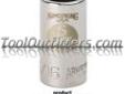 "
Armstrong 10-010 ARM10-010 1/4"" Drive 6 Point Standard Socket, 5/16""
Features and Benefits:
Radius corner design engages the flats of the fastener, not the corners, providing 15% - 20% more torque
Specifically heat treated for the correct balance of