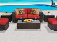 Contact the seller
Deluxe Ocean View Red Spice 7 Piece Outdoor Wicker Patio Furniture Set Our line of high quality wicker patio furniture is the perfect addition to any home outdoor or indoor seating area. Available in a plethora of stylish colors, they