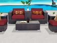Contact the seller
Basic Ocean View Henna Spice 8 Piece Outdoor Wicker Patio Furniture Set Our line of high quality wicker patio furniture is the perfect addition to any home outdoor or indoor seating area. Available in a plethora of stylish colors, they