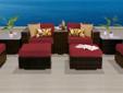 Contact the seller
Modern Ocean View Henna Spice 9 Piece Outdoor Wicker Patio Furniture Set Our line of high quality wicker patio furniture is the perfect addition to any home outdoor or indoor seating area. Available in a plethora of stylish colors, they