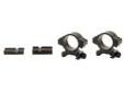 "
Millett Sights CP40708 1"" Aluminum Alloy Ring & Base Combo Medium, Matte, Savage 110
Millet Angle-Loc aluminum rings are paired with a Millet aluminum alloy base to offer a complete mount for your favorite scope. Weaver style rings offer solid,