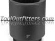 "
Grey Pneumatic 4054D GRE4054D 1"" Drive 6 Point Fractional Deep Impact Socket â 1-11/16â
"Model: GRE4054D
Price: $35.22
Source: http://www.tooloutfitters.com/1-drive-6-point-fractional-deep-impact-socket-1-11-16.html