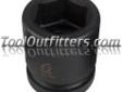 "
Sunex 522M SUN522M 1"" Drive Standard 6 Point Impact Socket - 22mm
"Price: $18.8
Source: http://www.tooloutfitters.com/1-drive-standard-6-point-impact-socket-22mm.html