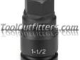 "
Grey Pneumatic 4928F GRE4928F 1"" Drive x 7/8"" Hex Driver
"Price: $45.97
Source: http://www.tooloutfitters.com/1-drive-x-7-8-hex-driver-en.html
