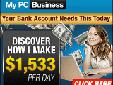 Are you looking for an Honest Work at Home Biz ?
You only need to do one thing, but you need to do it right now.
Go here and activate your $1,533 per day PC business immediately.
This is the #1 Rated Home Based Business Available Today