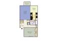 Rent: $638 - $1264
Bed: 1
Bath: 1
Size: 780 Square Feet
Model: Plan A1
Our remarkable one bedroom is 780 square feet! It comes with a seperate living and dining room and has wall to wall carpeting. You will be able to enjoy some serenity outdoors with a